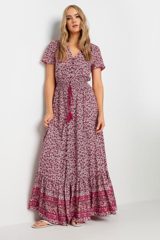 LTS Tall Women's Pink Floral Maxi Dress | Long Tall Sally  2