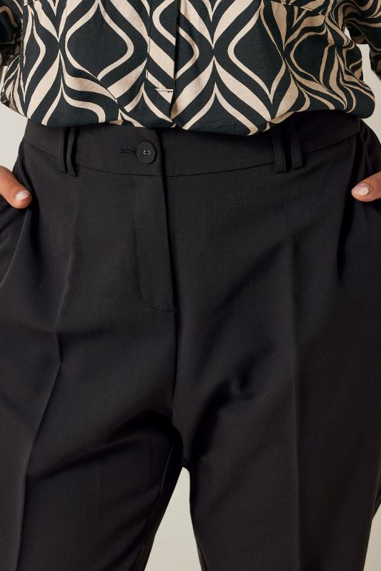 Curve Fit Naples Black Tapered Short Trouser 4