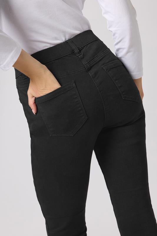 M&Co Black Stretch Jeggings | M&Co 6
