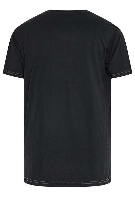KAM Big & Tall Black Ace of Spades Skull T-Shirt | BadRhino 2