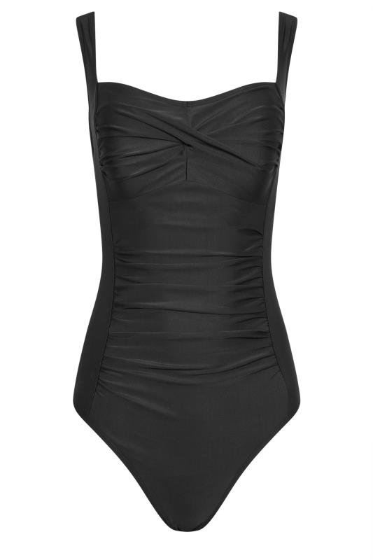 M&Co Black Twist Front Detail Swimsuit | M&Co 7