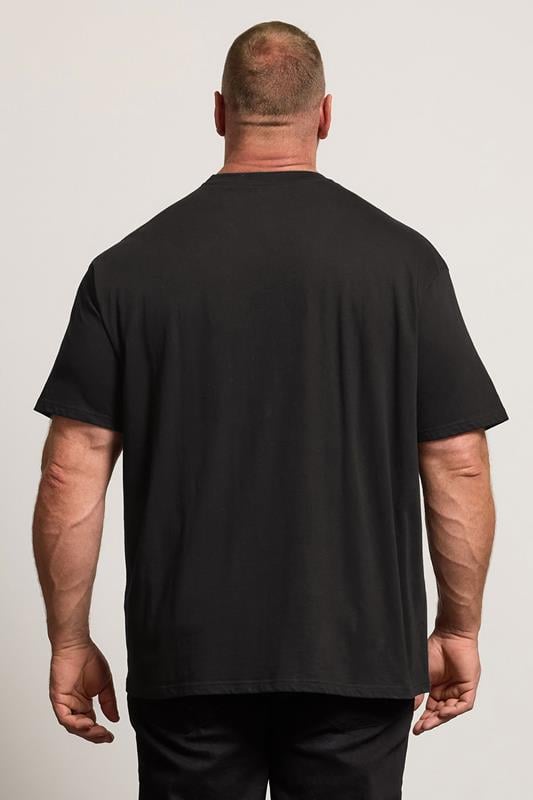 BadRhino Big & Tall Black Dice Graphic T-Shirt | BadRhino 2