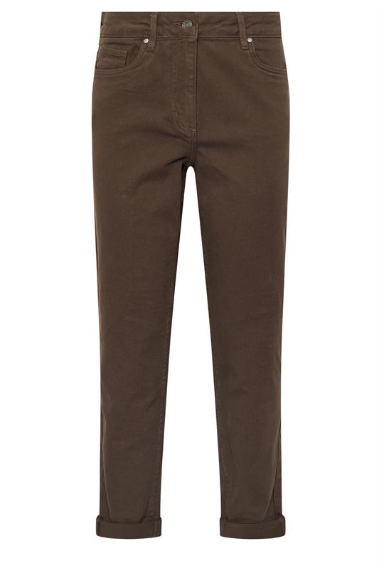 M&Co Chocolate Brown Mom Jeans | M&Co 6