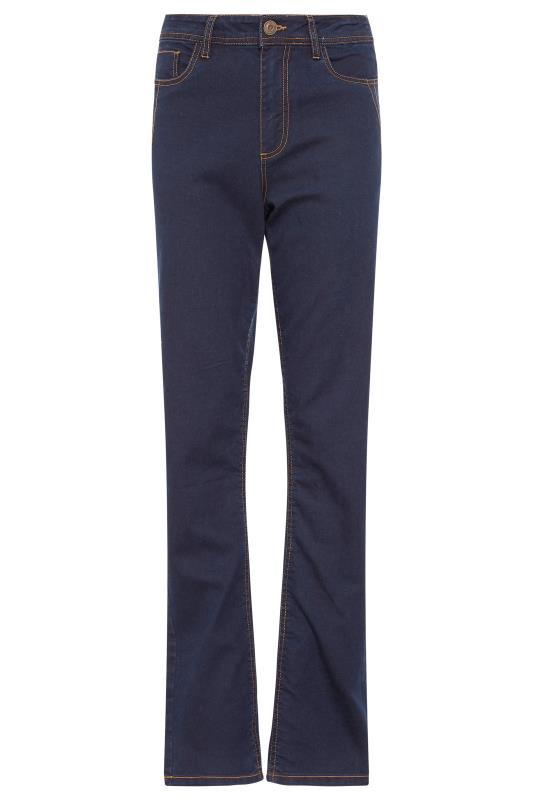 LTS Indigo Blue RAE Bootcut Jeans | Long Tall Sally 5