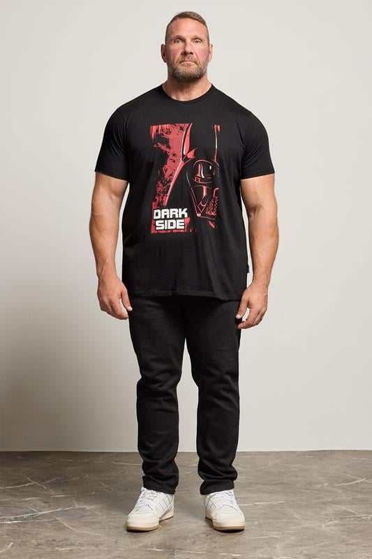 BadRhino Big & Tall Black Star Wars Graphic T-Shirt | BadRhino 1