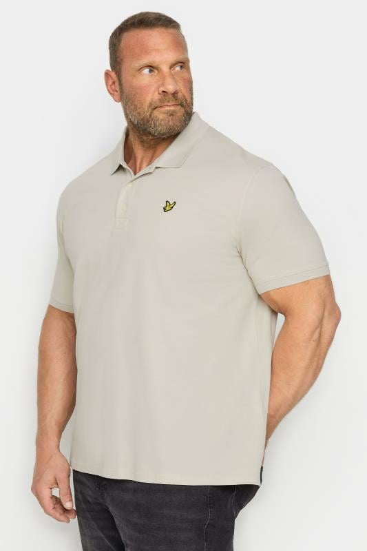  LYLE & SCOTT Big & Tall Cream Core Polo Shirt