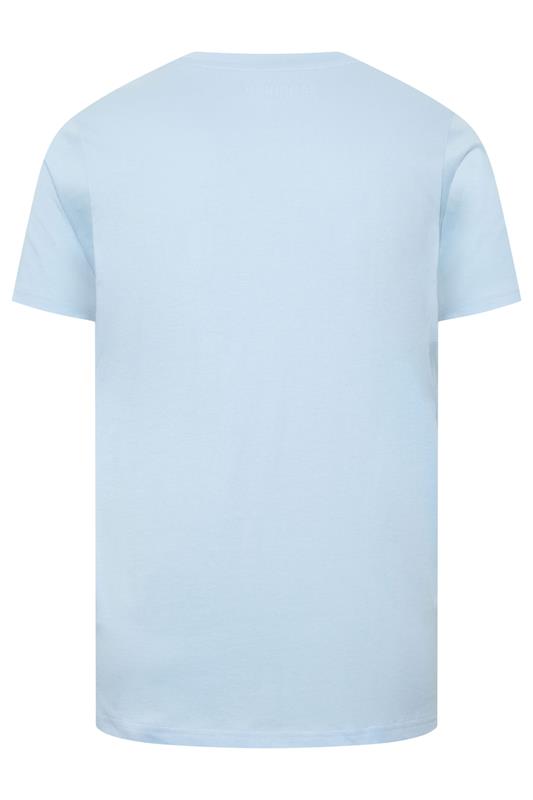 BadRhino Big & Tall Blue Extra Long Campervan Graphic T-Shirt | BadRhino 6