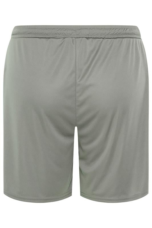 IronRhino Big & Tall Grey Lightweight Performance Shorts | BadRhino 6