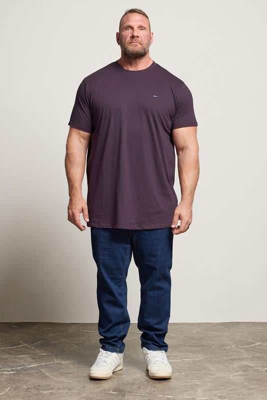 BadRhino Big & Tall Brown/Blue/Red/Green/Purple 5 Pack Core T-Shirts | BadRhino 6