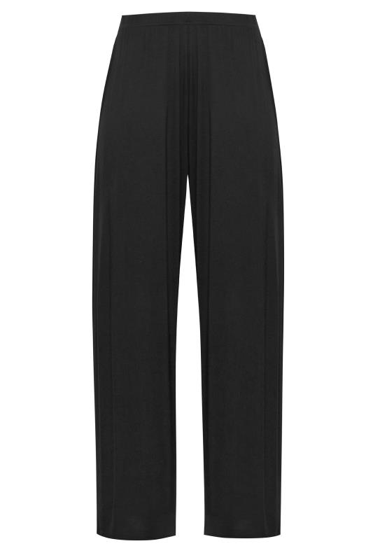 LTS Tall Black Extra Wide Leg Culottes | Long Tall Sally 6