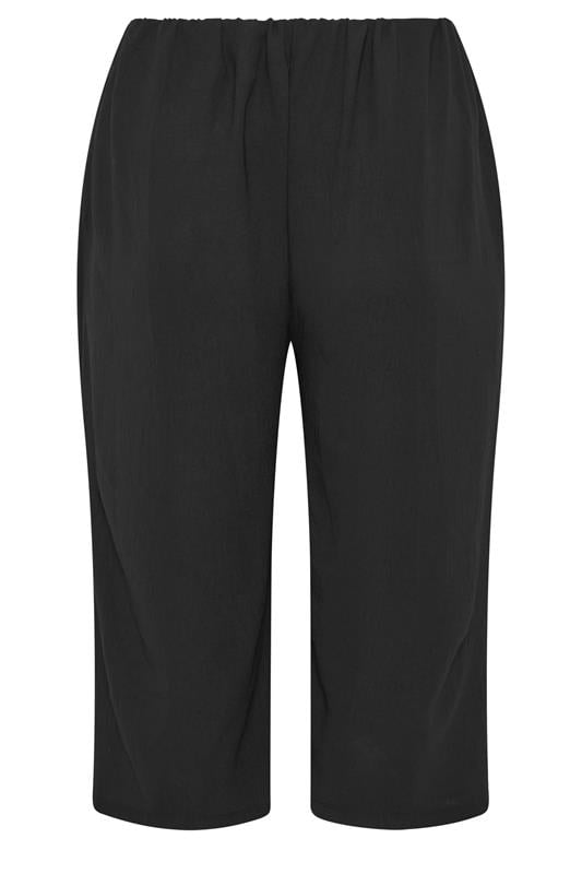 LIMITED COLLECTION Plus Size Black Culottes | Yours Clothing 1