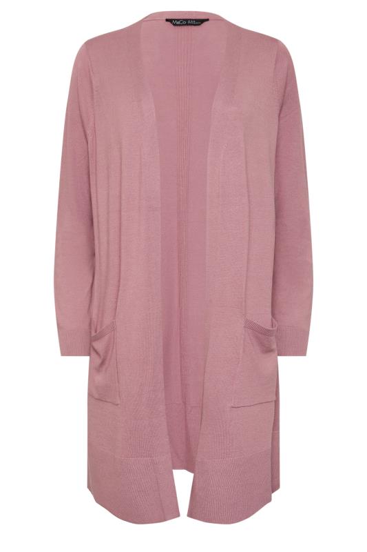 M&Co Pink Longline Cardigan | M&Co 5