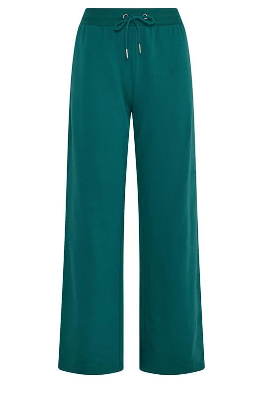 LTS Tall Women's Teal Blue Wide Leg Joggers | Long Tall Sally  5