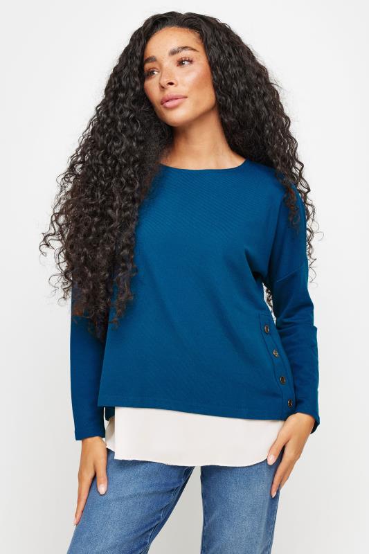 M&Co Petite Blue 2-in-1 Jumper | M&Co 1