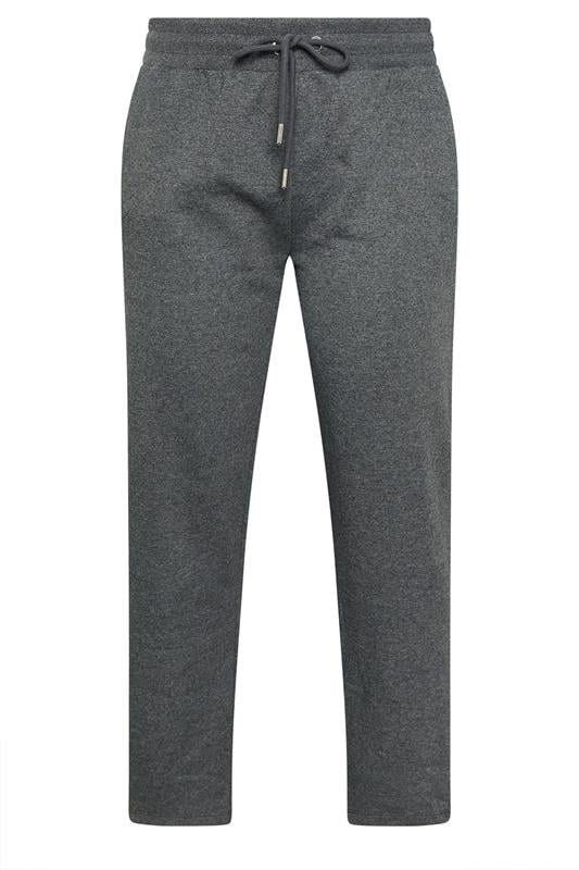 YOURS Plus Size Grey Tie Straight Leg Joggers | Yours Clothing 5