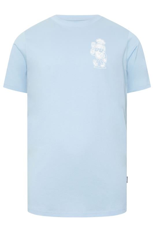 BadRhino Big & Tall Blue 'Meat Grill' Graphic T-Shirt | BadRhino 6