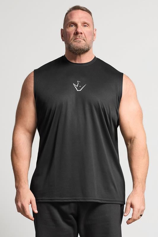 IronRhino Big & Tall Black Performance Vest