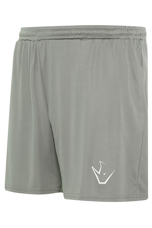 IronRhino Big & Tall Grey Lightweight Performance Shorts | BadRhino 7