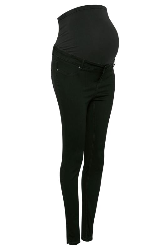 Tall Women's LTS Maternity Black Skinny Jeggings | Long Tall Sally  3