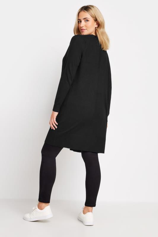 M&Co Black Longline Long Sleeve Cardigan | M&Co 3