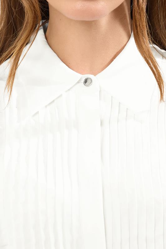 STAR White Pintuck Long Sleeve Shirt | StarByJM 6