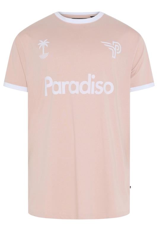 KAM Big & Tall Pink 'Paradiso' T-Shirt | BadRhino 1
