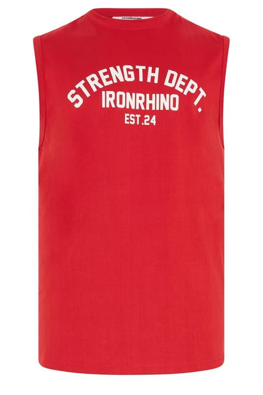 IronRhino Big & Tall Samba Red Strength Dept Vest | BadRhino 7
