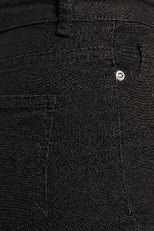 LTS Tall Women's Black Straight Leg Jeans | Long Tall Sally  4