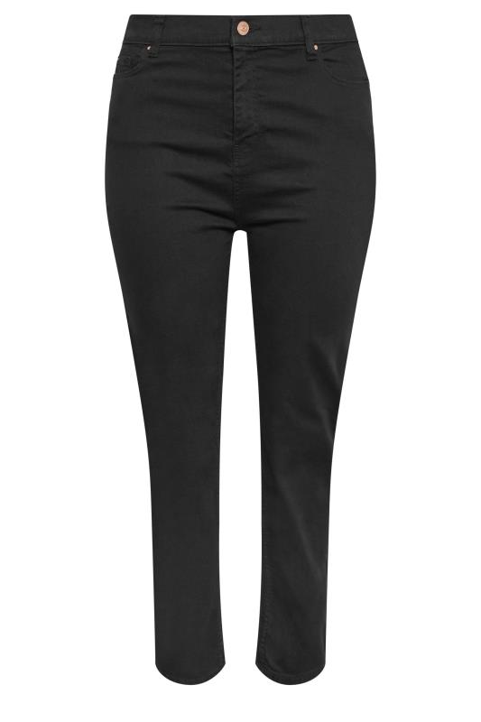 YOURS Plus Size Black Straight Leg RUBY Jeans | Yours 6