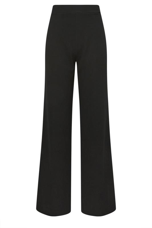 LTS Tall Women's Black & Green Side Stripe Wide Leg Trousers | Long Tall Sally 5