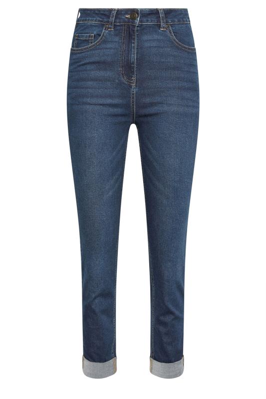 LTS Tall Blue Mid Wash Cigarette Jeans | Long Tall Sally  6