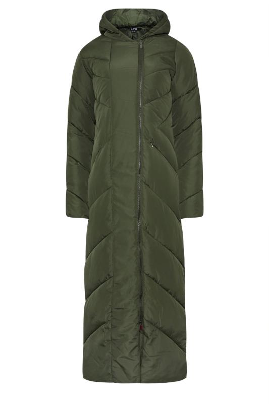 LTS Tall Women's Green Padded Longline Coat | Long Tall Sally 6