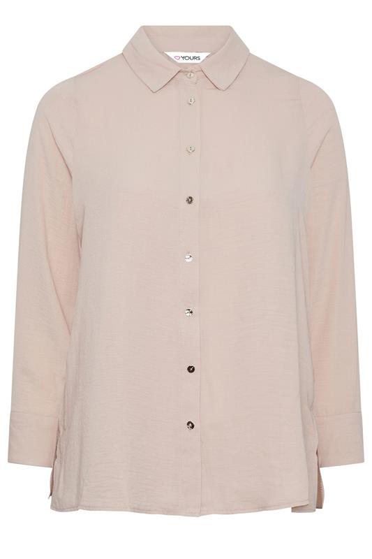 YOURS Plus Size Pink Relaxed Shirt | Yours Clothing 5
