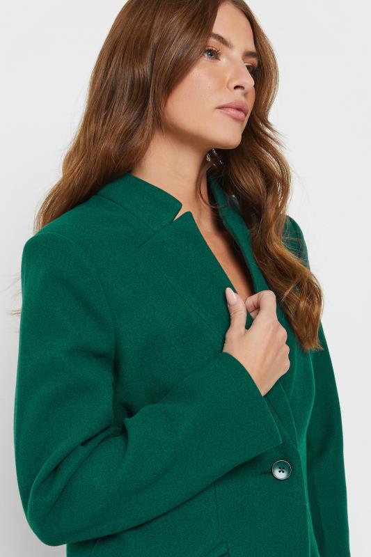 M&Co Emerald Green Midi Formal Coat | M&Co 5