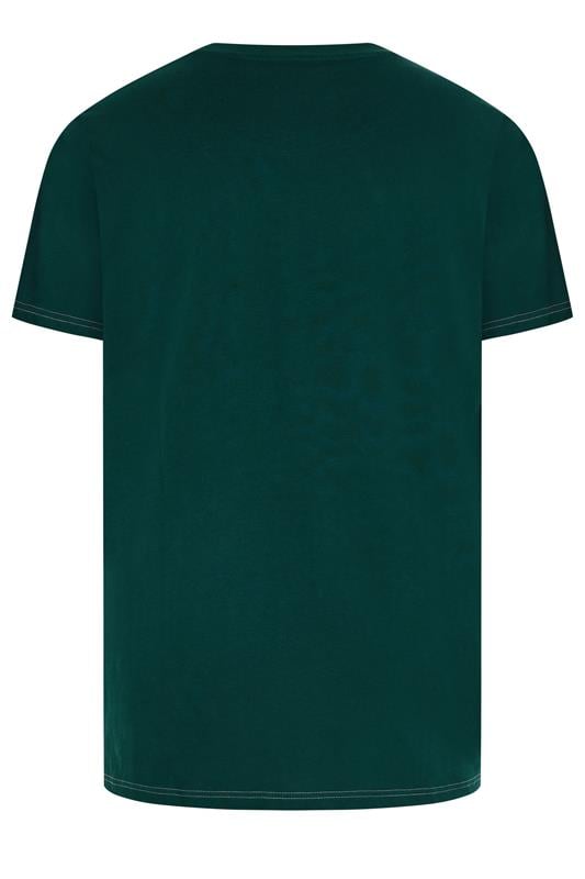 KAM Big & Tall Dark Blue California Customs Graphic Print T-Shirt | BadRhino 2