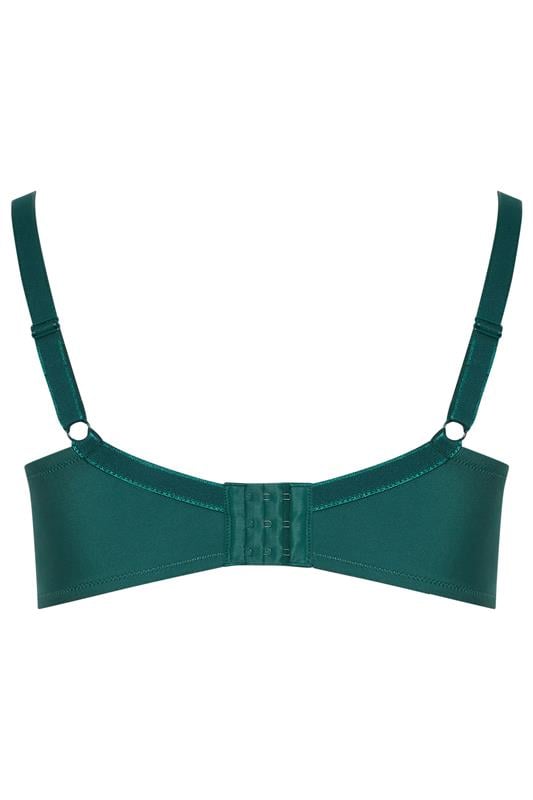 YOURS Plus Size Teal Green Underwired Lace Bras | Yours Clothing 5