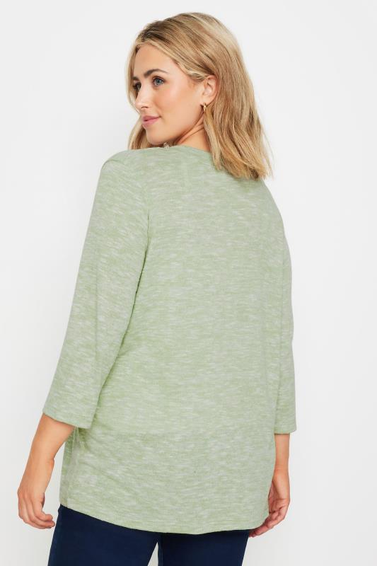 M&Co Sage Green Essential Cardigan | M&Co 3