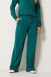 LTS Tall Women's Teal Blue Wide Leg Joggers | Long Tall Sally  1