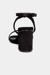 Asymmetrical Block Heel Sandal In Wide E Fit & Extra Fit EEE Fit | Yours Clothing 4
