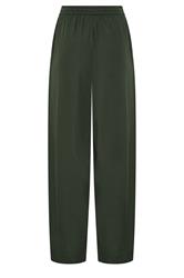 LTS Tall Women's Dark Green Cotton Barrel Trousers | Long Tall Sally 6