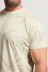BadRhino Big & Tall Natural Brown Leaf Printed T-Shirt | BadRhino 5