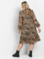 Animal Print Neutral Dress 4