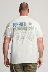 BadRhino White 'Forever Off-Roader' Tee | BadRhino 2