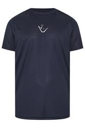 IronRhino Big & Tall Navy Blue Performance T-Shirt