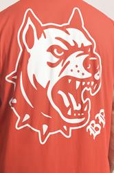 BadRhino Big & Tall Orange Tattoo Dog Graphic Muscle Vest | BadRhino 5