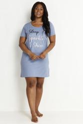 Sparkle and Shine Sleep Dress Blue 3