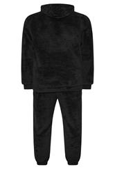 BadRhino Big & Tall Black Batman Super Soft Fleece Lounge Set | BadRhino 7