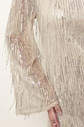 STAR Light Pink Sequin Tassel Dress | StarByJM 5