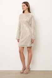 STAR Light Pink Sequin Tassel Dress | StarByJM 3