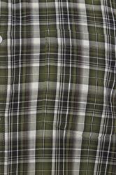 BadRhino Big & Tall Green Check Print Short Sleeve Shirt | BadRhino 7